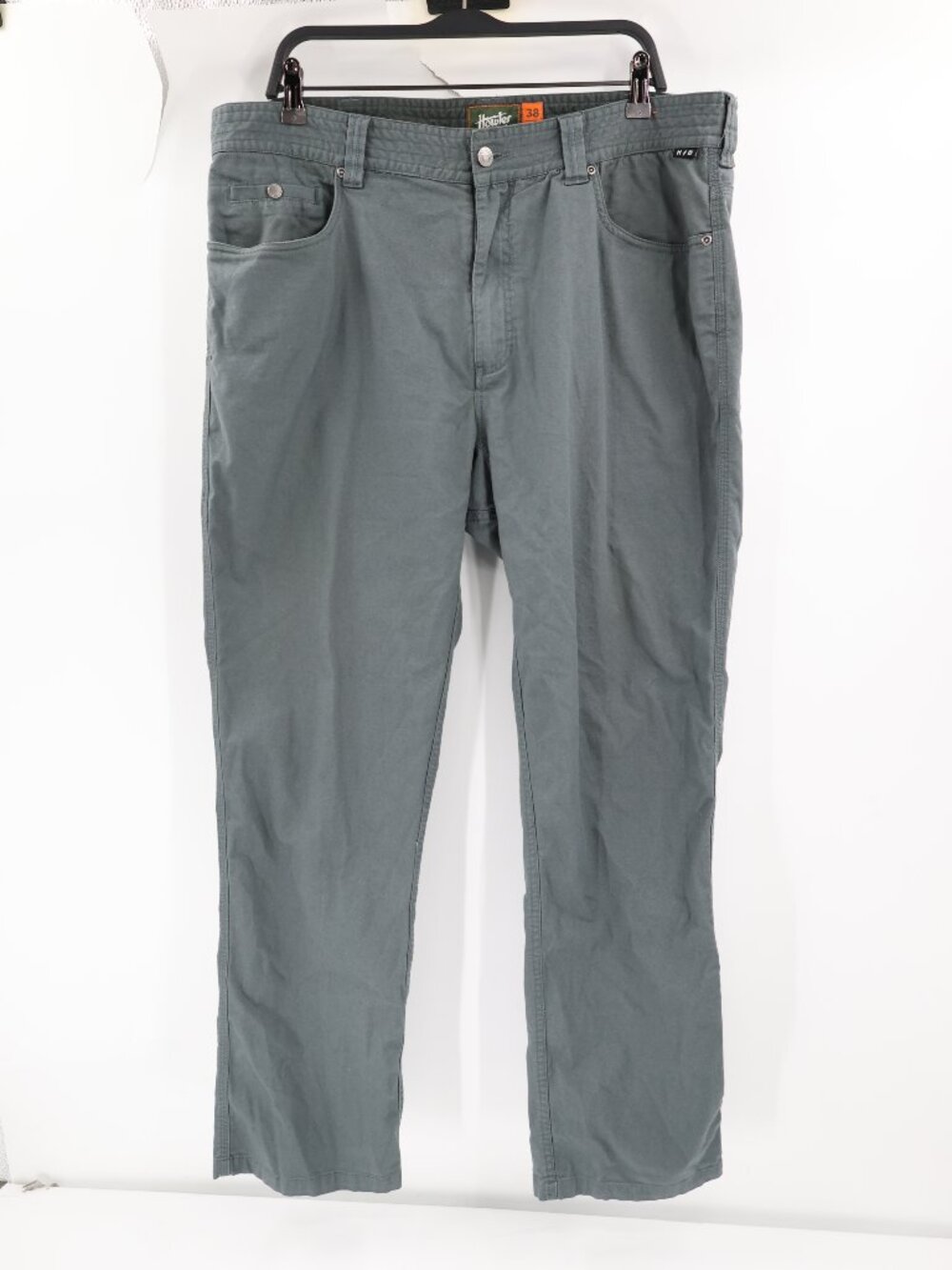 Howler Brothers Pants Mens 38x31 green Frontside 5 Pocket Stretch Canvas Cordura